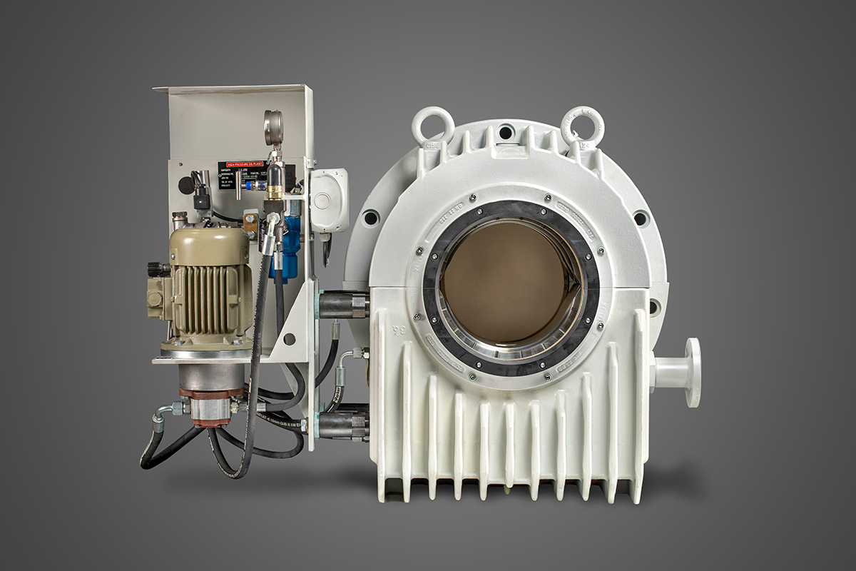 Horizontal DIN Bearing Assembly With Jacking Unit