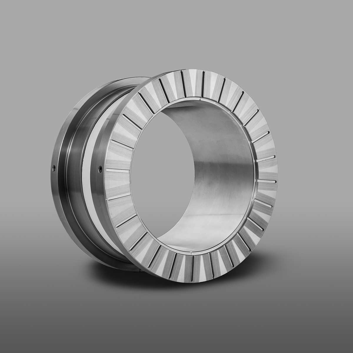 Radial Bearing With Taper Land Thrust Faces